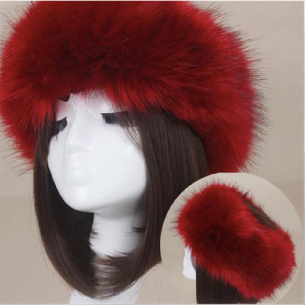 Faux Fur Head Band - Picture 3 of 3